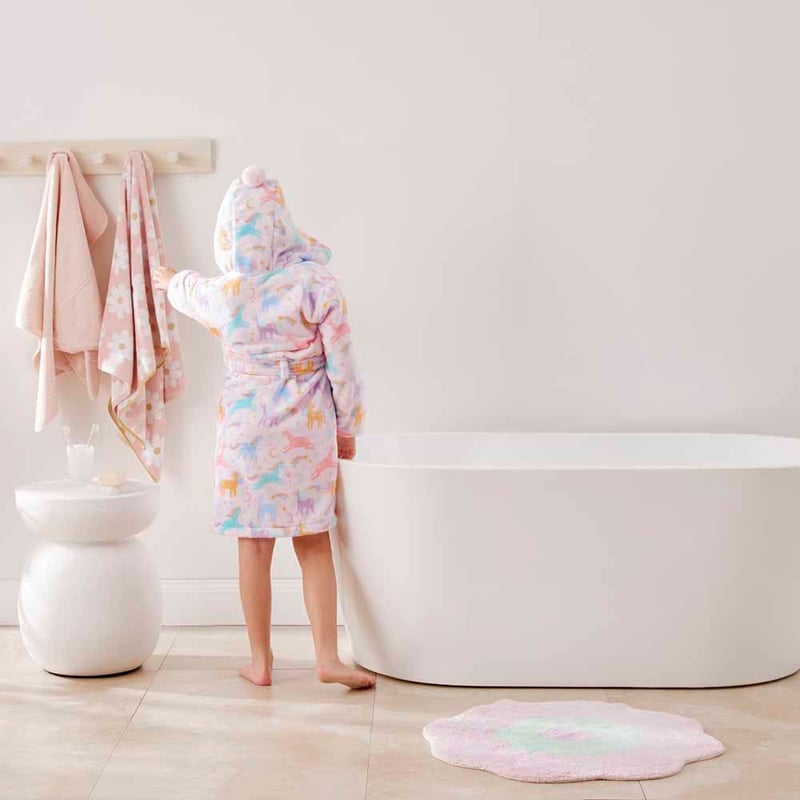Kids Moonlight Unicorn Dressing Gown