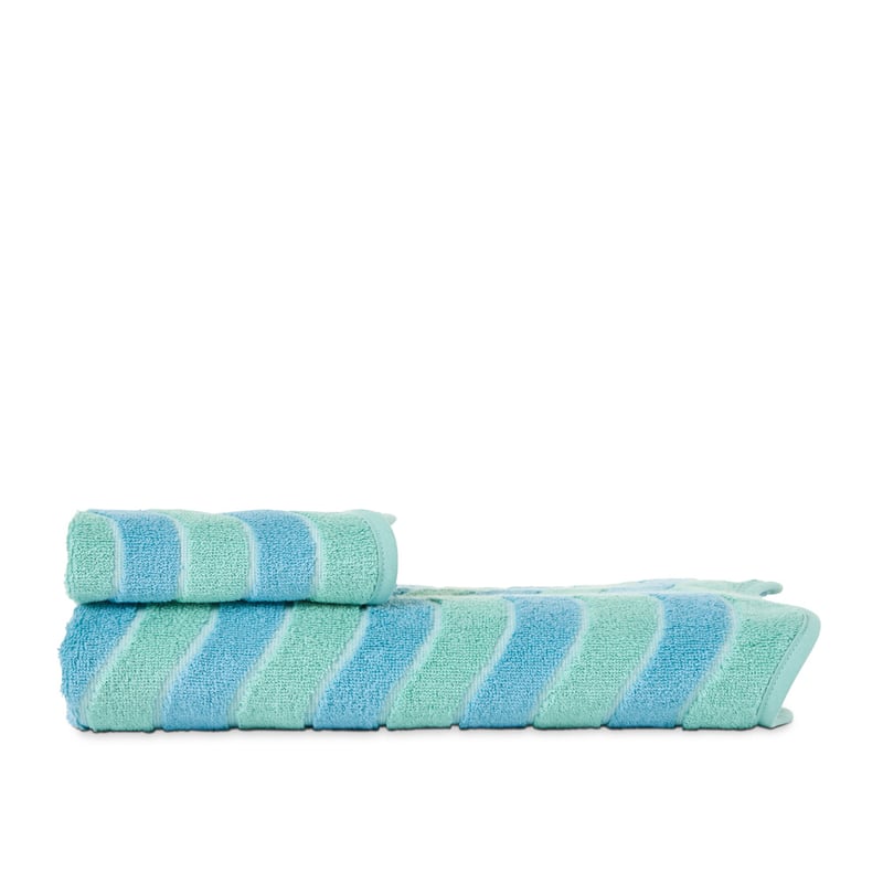 Wavey Blue & Green Towel Range