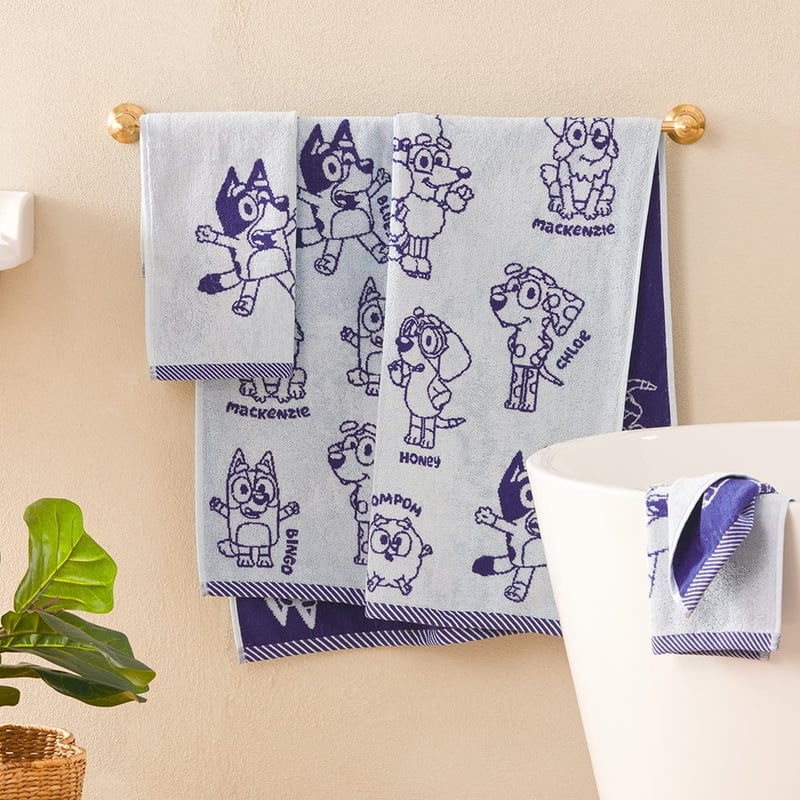 Bluey Hand Towel