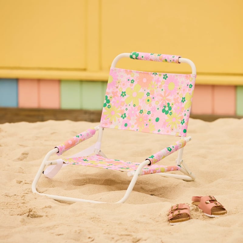 Floral Printed Beach Chair