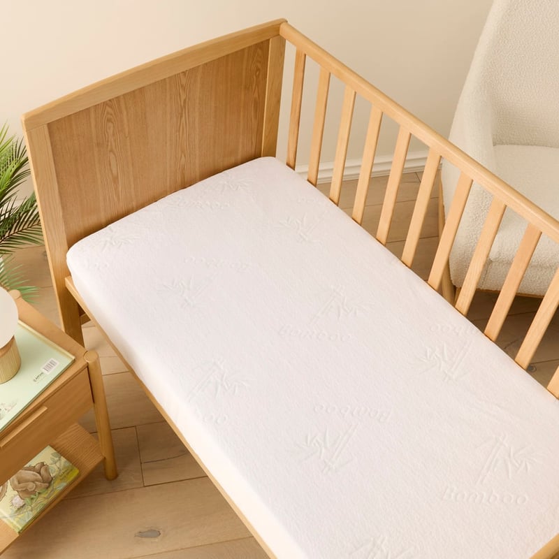 Nursery Bamboo Waterproof Protector Pack of 2
