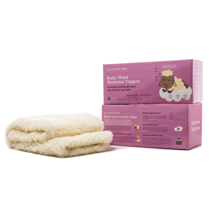 Baby Wool Cot Mattress Topper