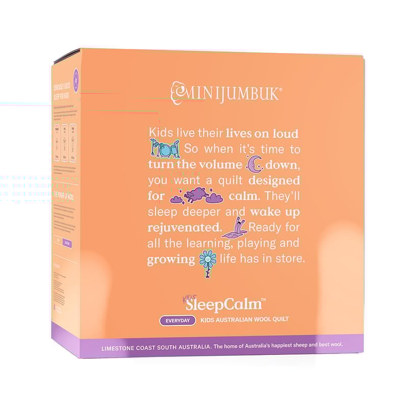 Sleep Calm Kids Everyday Wool Quilt