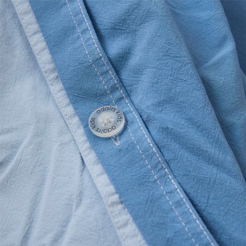 Stonewashed Cotton Chambray Denim Quilt Cover Set