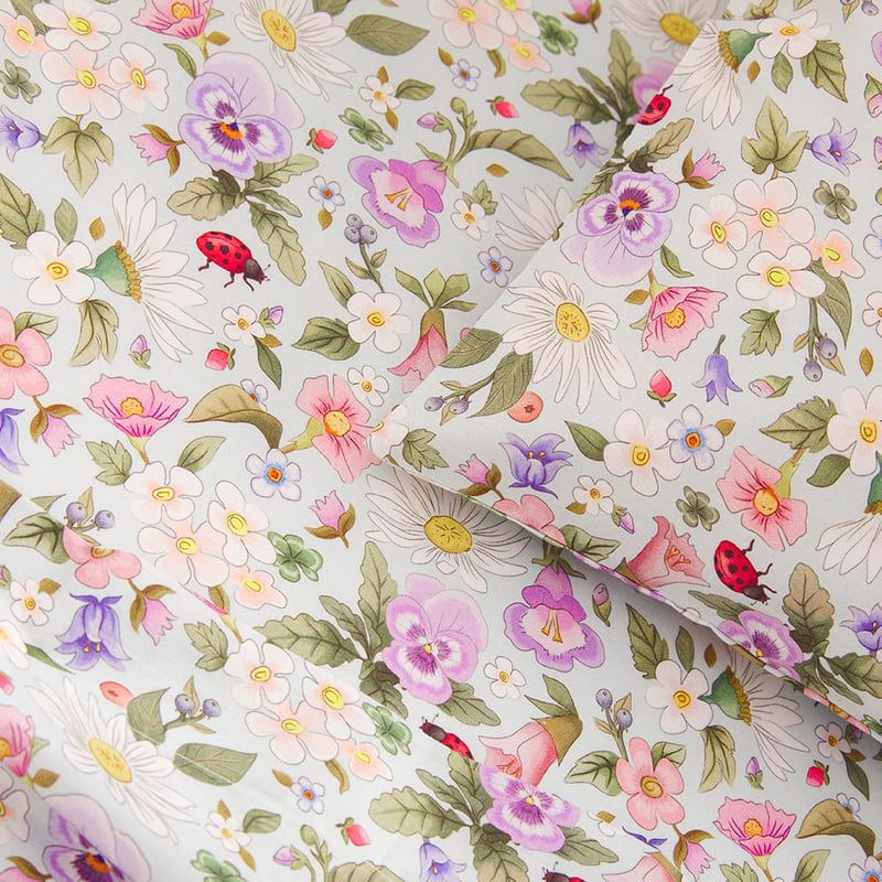 Fleur Harris Fairyland Garden Ditzy Multi Cot Sheet Set