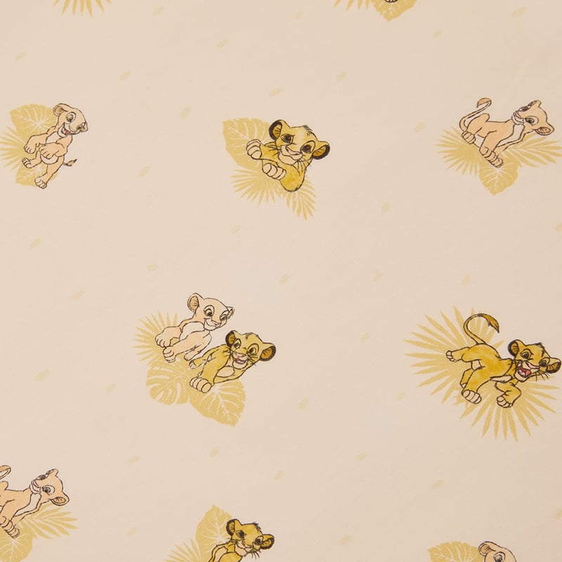 Disney The Lion King Cream Baby Fitted Sheets 2pk