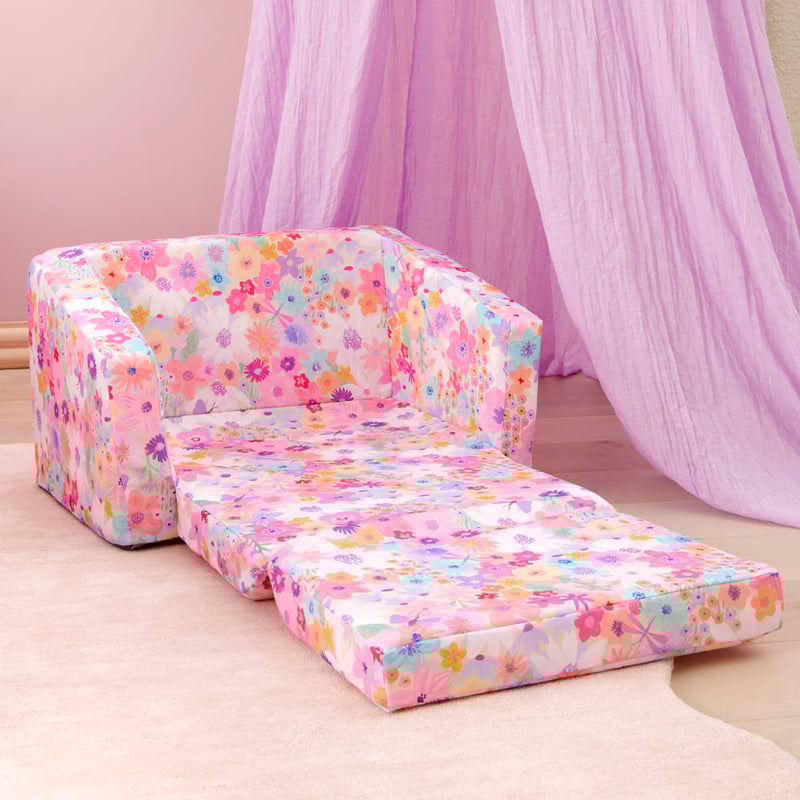 Flora Bright Flip Out Sofa