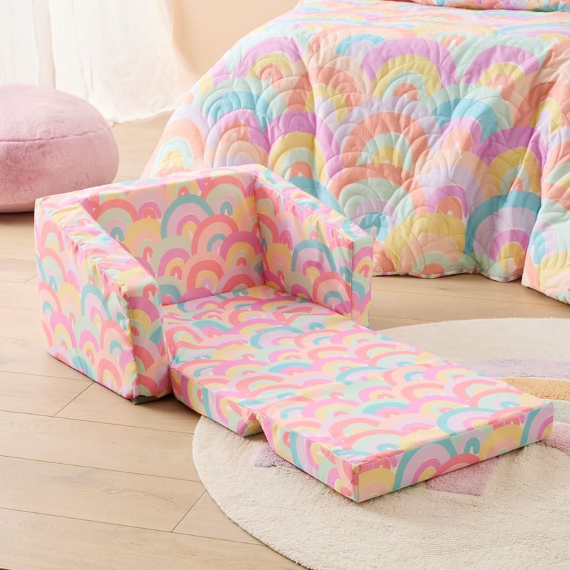 Rainbow Burst Sorbet Flip Out Sofa