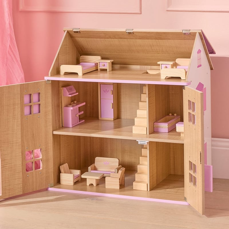 Lilly's Lilac Doll House Furniture Set