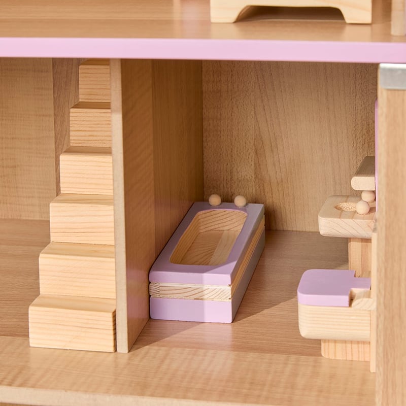 Lilly's Lilac Doll House Furniture Set