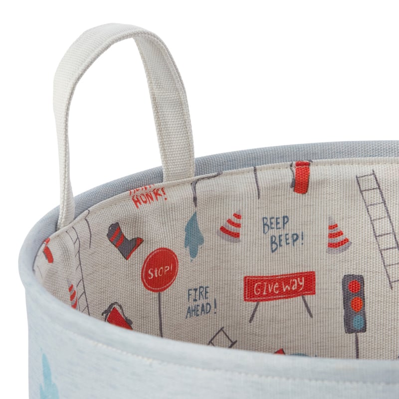 Transport Rescue Crew Printed Basket