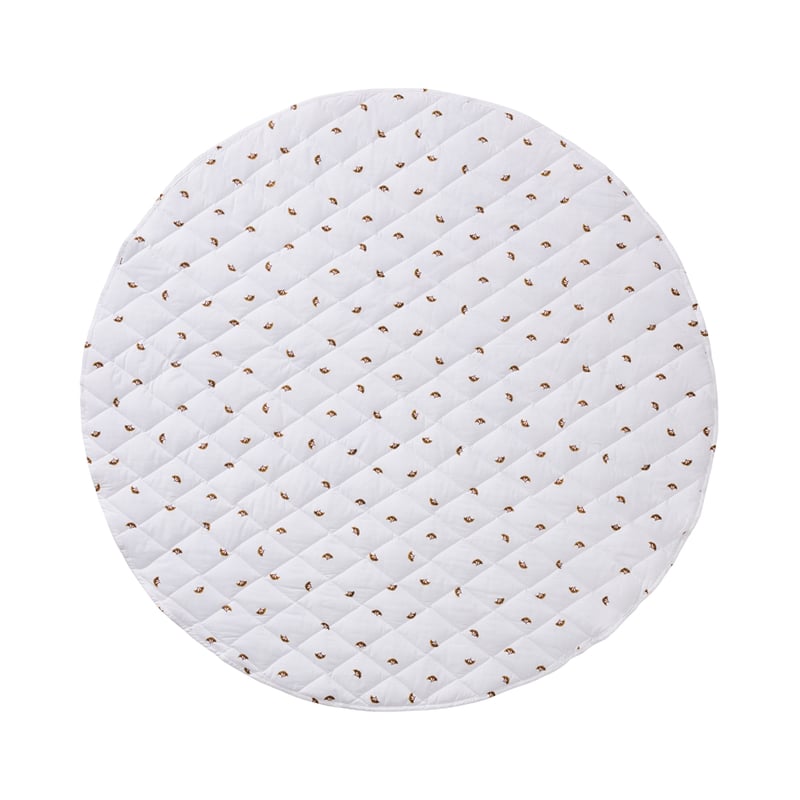 Gumnut Gully White Quilted Printed Play Mat