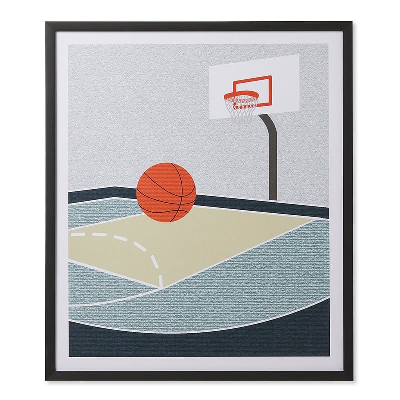 Game Day Basketball Wall Art