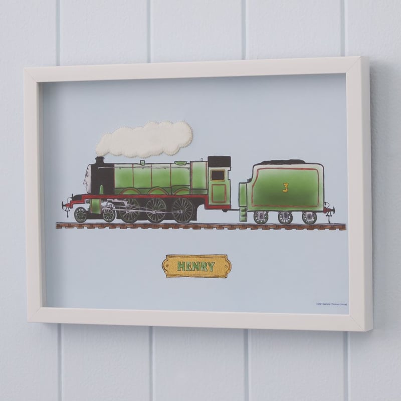 Mattel Thomas The Tank Engine Henry Wall Art