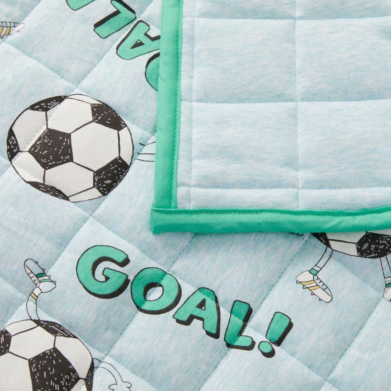 Shoot For Your Goals Jersey Quilted Sleeping Bag