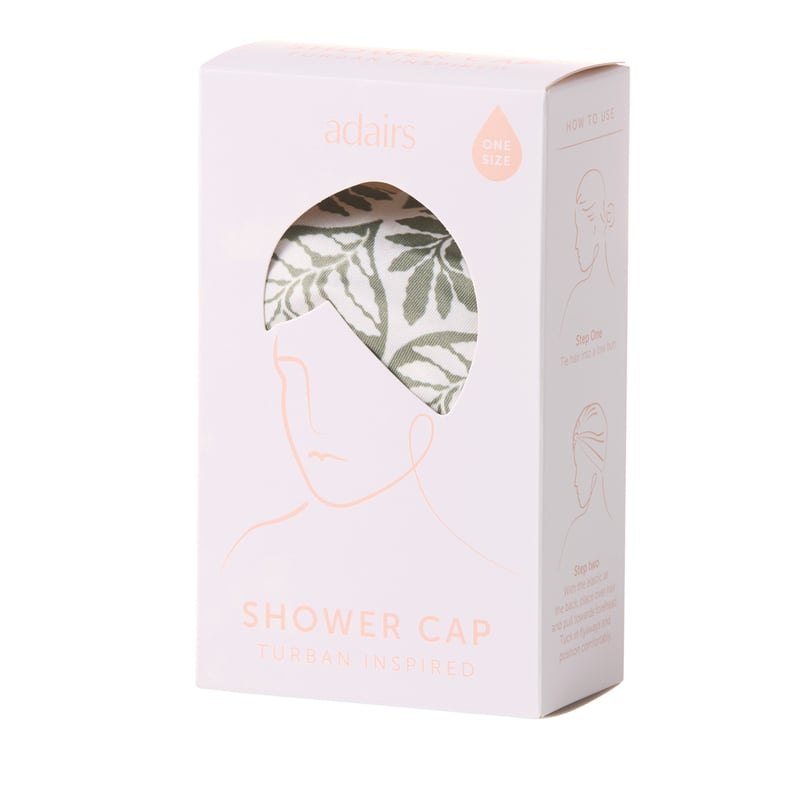 Leaf Geo Printed Shower Cap