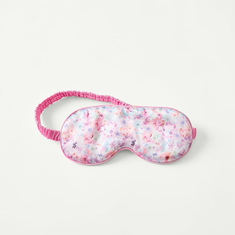 Pure Silk Lottie Floral Eye Mask