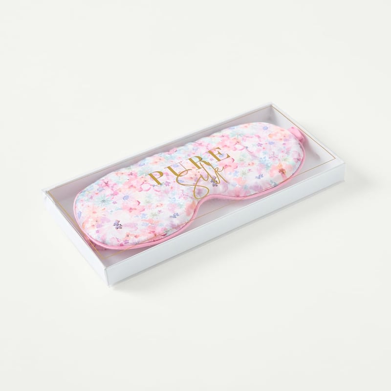 Pure Silk Lottie Floral Eye Mask