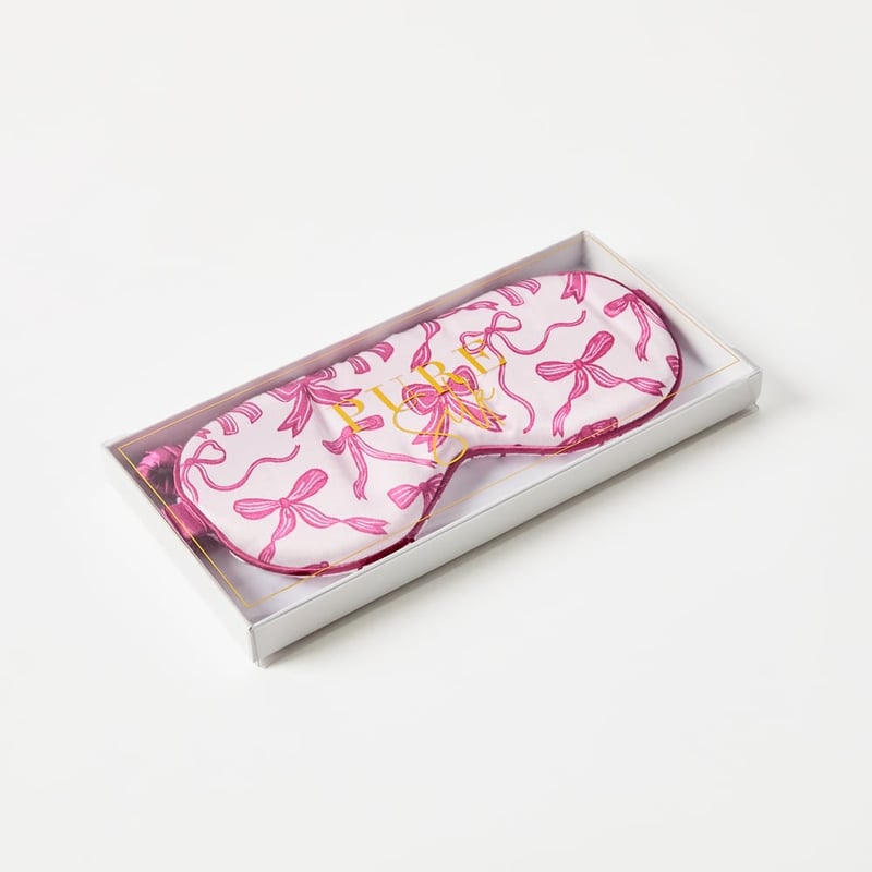 Pure Silk Pretty Bow Eye Mask