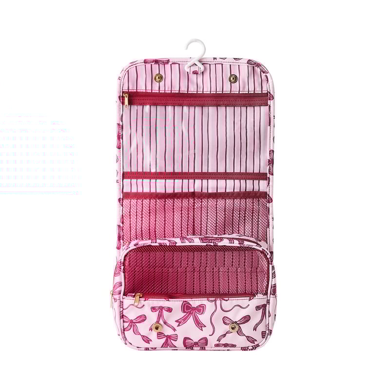 Pretty Bow Hanging Toiletry Bag