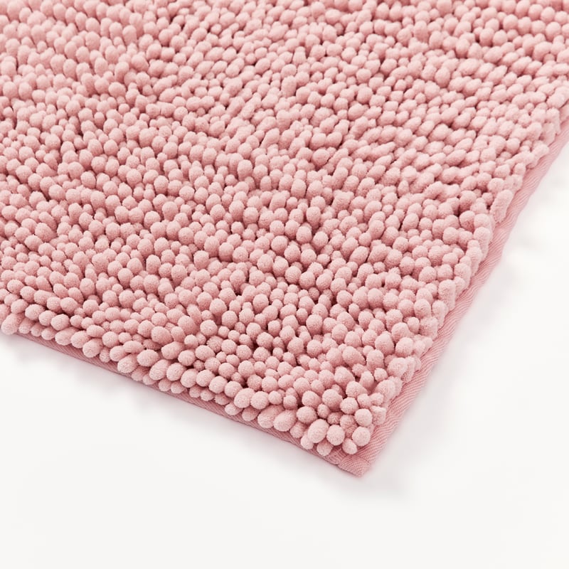Microplush  Pink Blossom Bobble Bath Mat