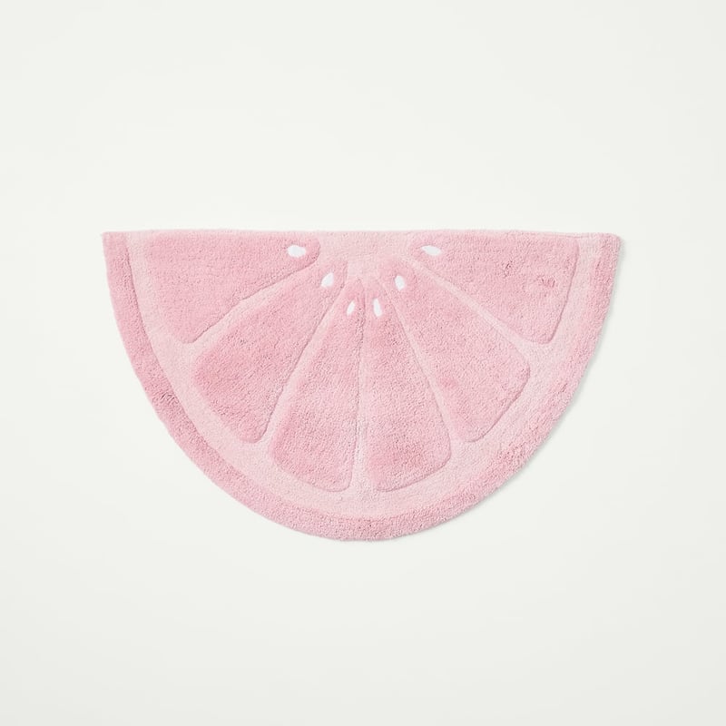 Citrus Pink Grapefruit Bath Mat
