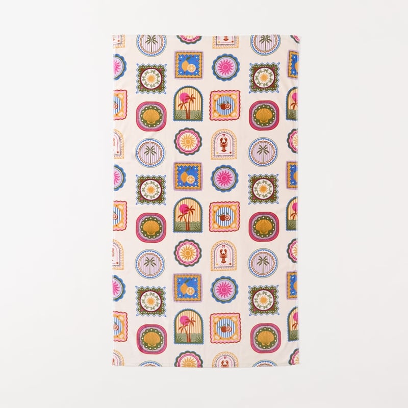 Byron Luxe Velour Beach Towel