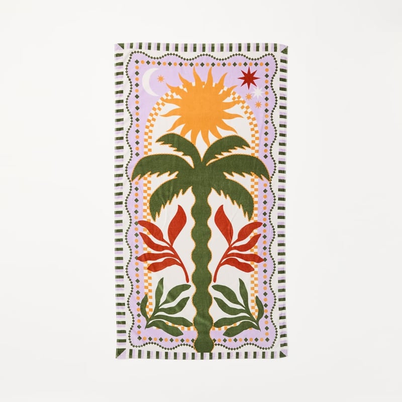  Paradise Luxe Velour Beach Towel
