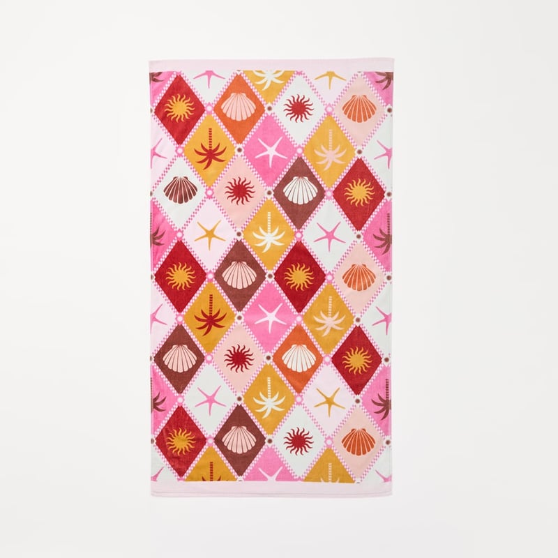 Shelly Luxe Velour Beach Towel