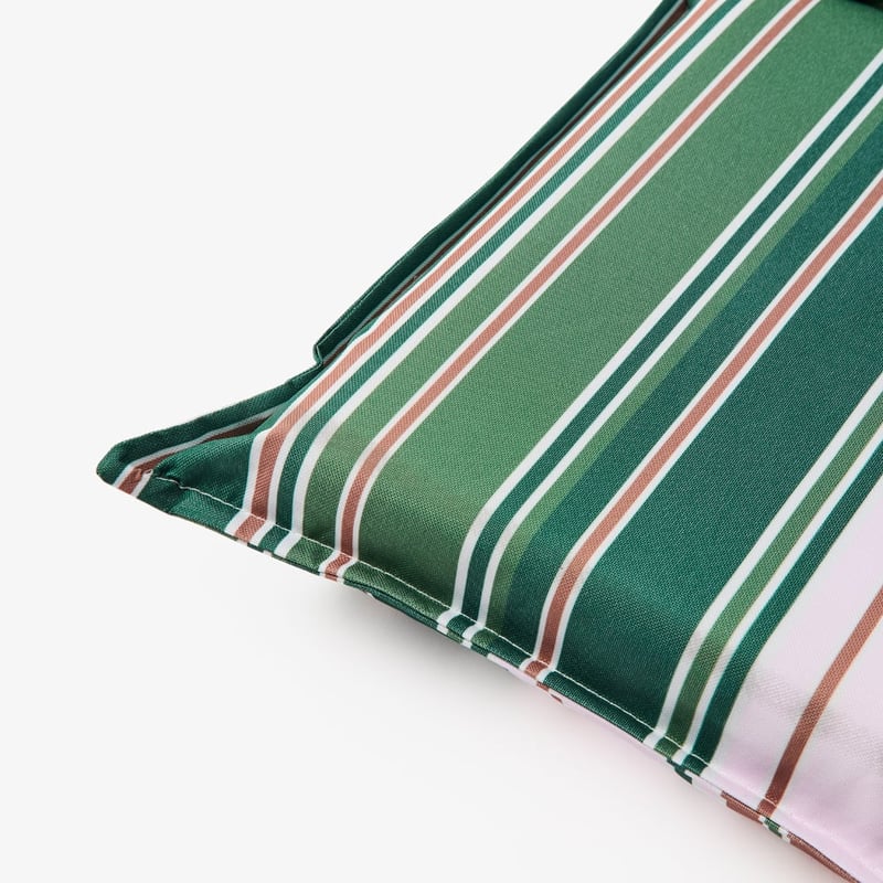 Hastings Stripe Padded Canvas Beach Chair