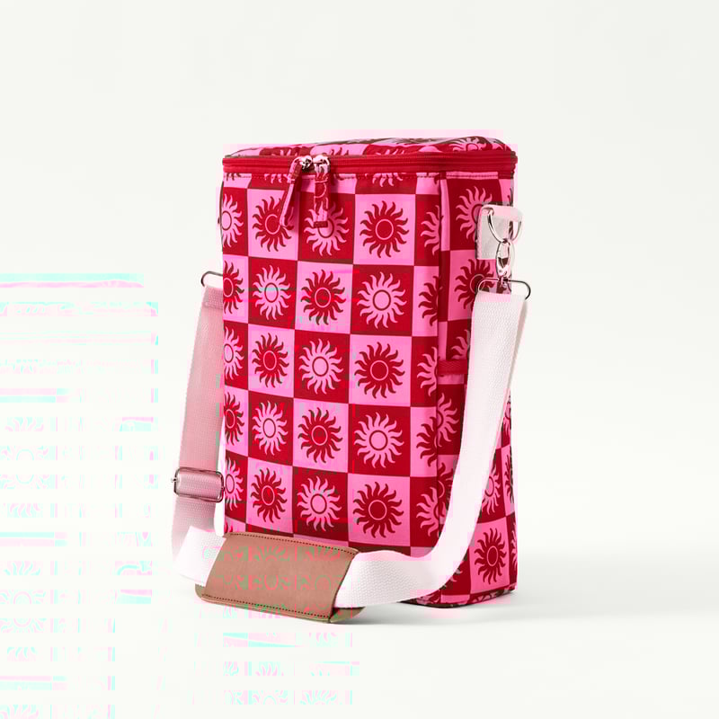 Sundown Pink Wine Cooler Bag