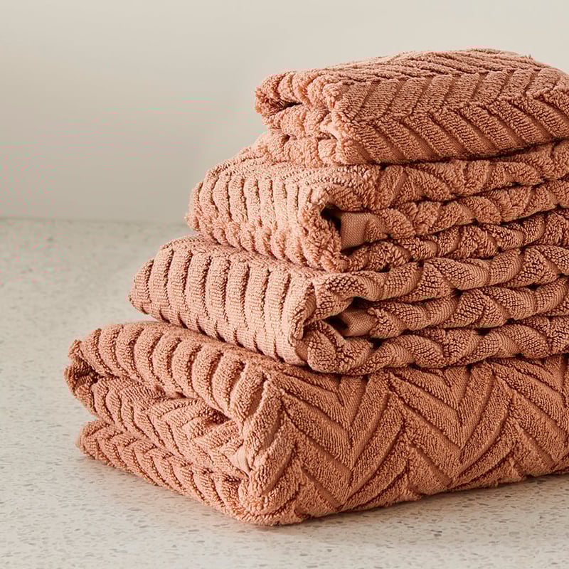 Mimosa Earth Textured Towel Range