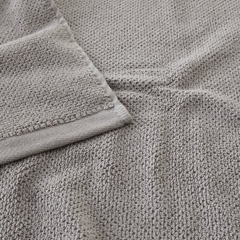Comfort Collection Pewter Textured Towel Range