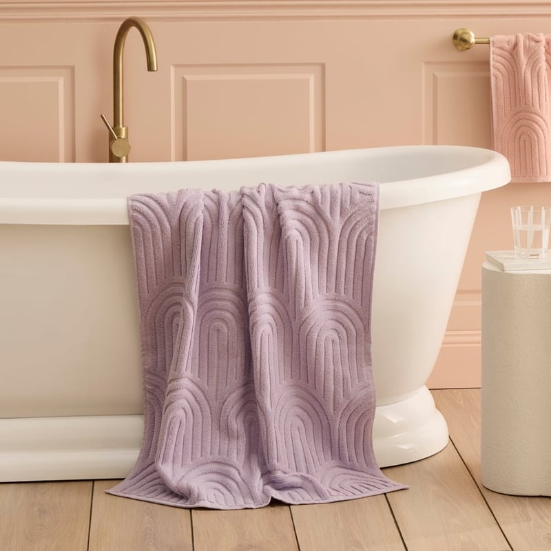 Archie Light Lilac Towel Range