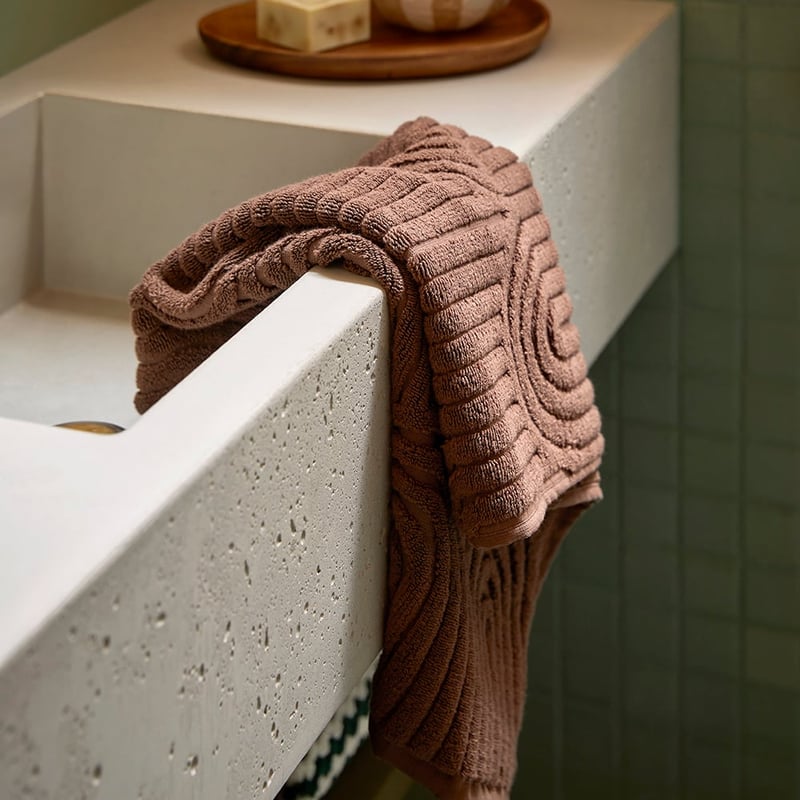 Archie Truffle Towel Range