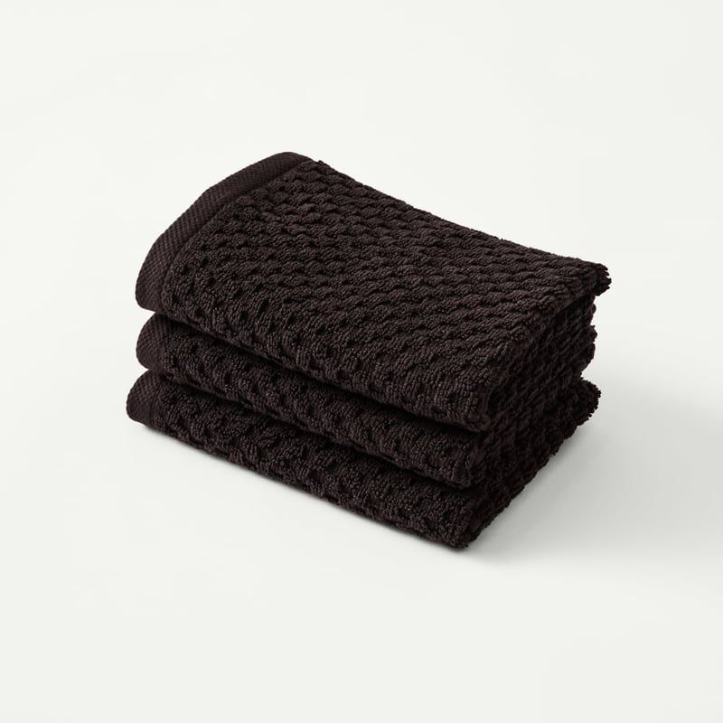 Morgan Black Towel Range