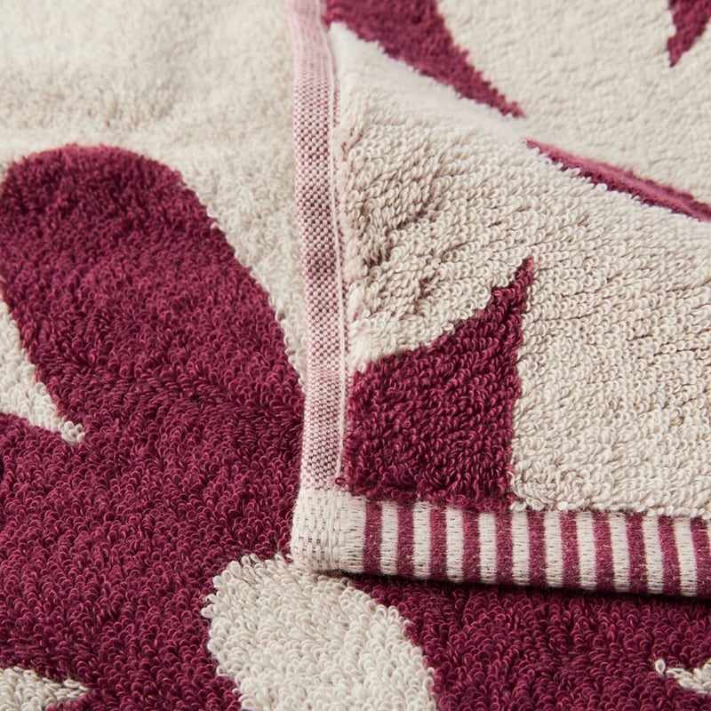 Livia Wine & Beach Reversible Floral Towel Range