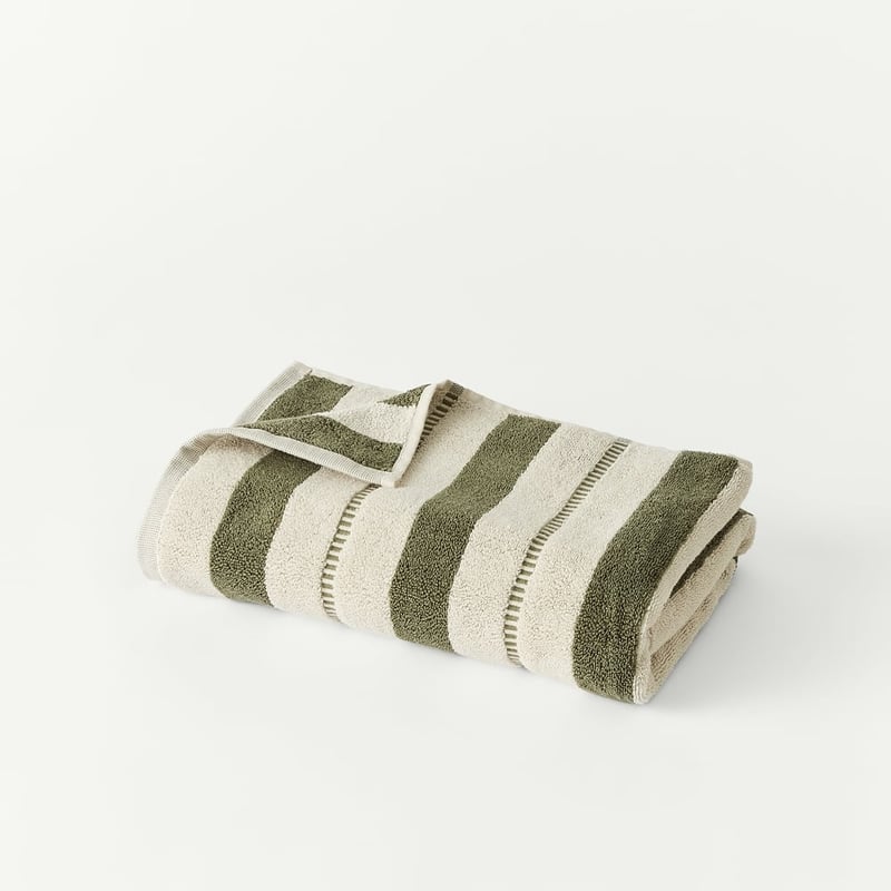 Murphy Moss Stripe Towel Range