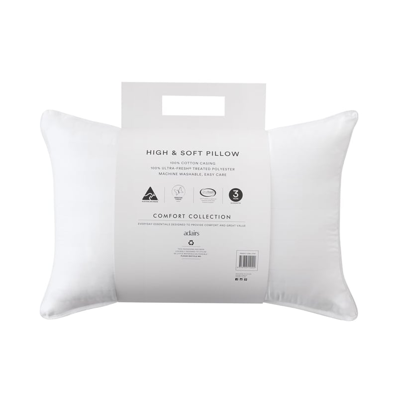 Comfort Collection High & Soft - Standard Pillow