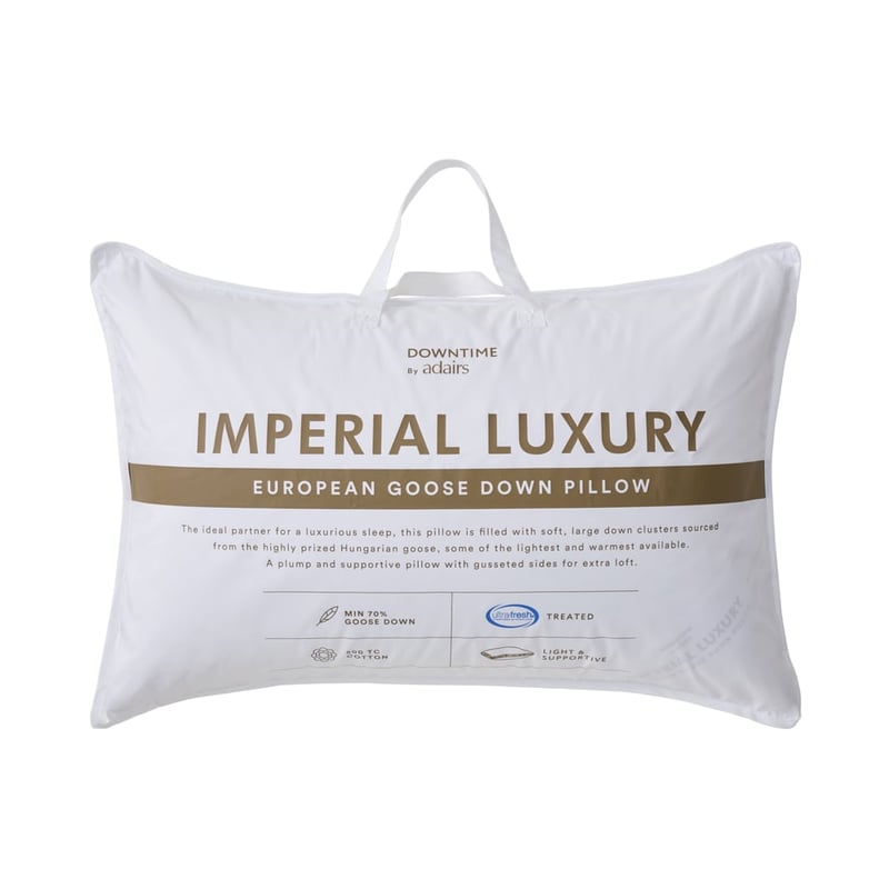 Imperial Luxury European Goose Down - Standard Pillow