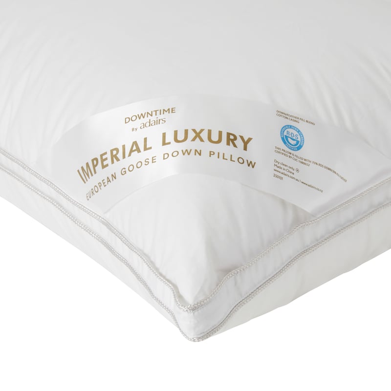 Imperial Luxury European Goose Down - Standard Pillow