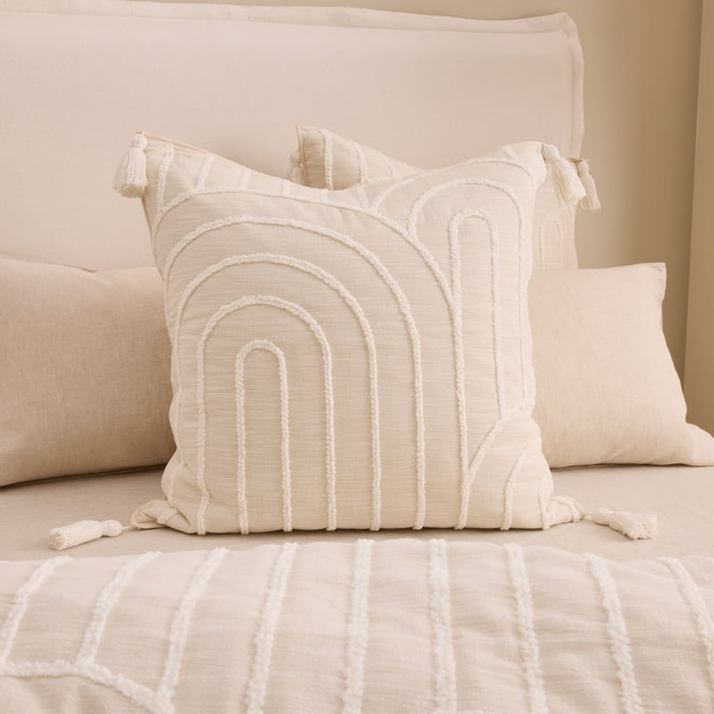 Archie Tufted Macadamia Quilted Coverlet Separates