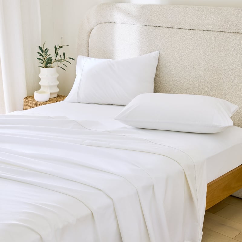 Fresh White Sheet Set