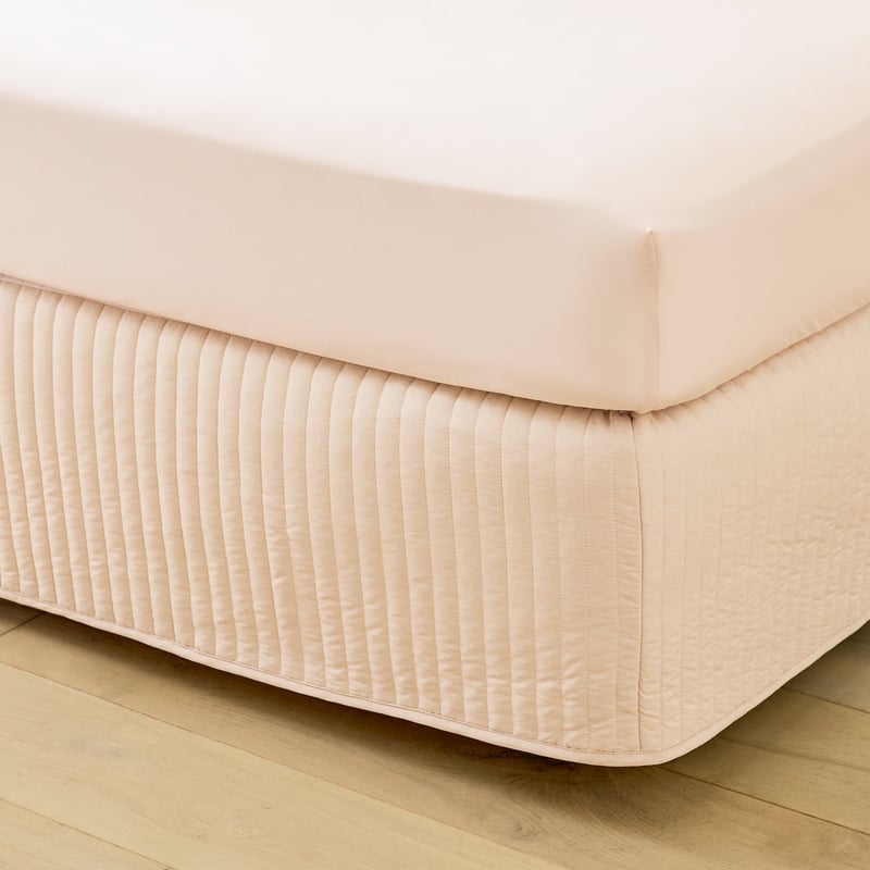 Fresh Natural Marle Quilted Valance 