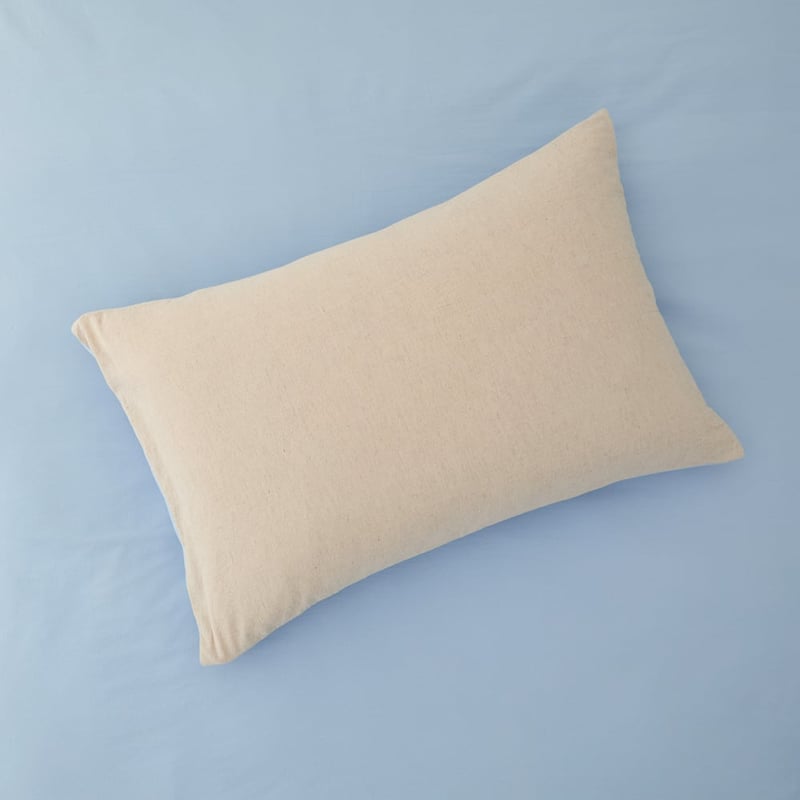 Olsen Natural & Sky Blue Linen Cotton Quilt Cover Set