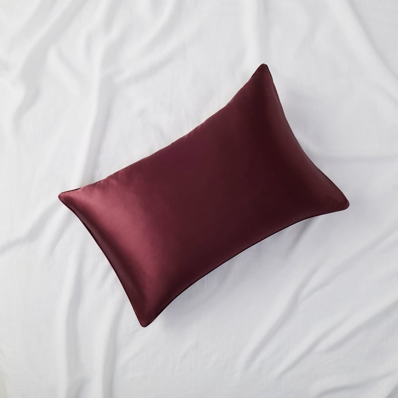 Pure Silk Plum Pillowcases 