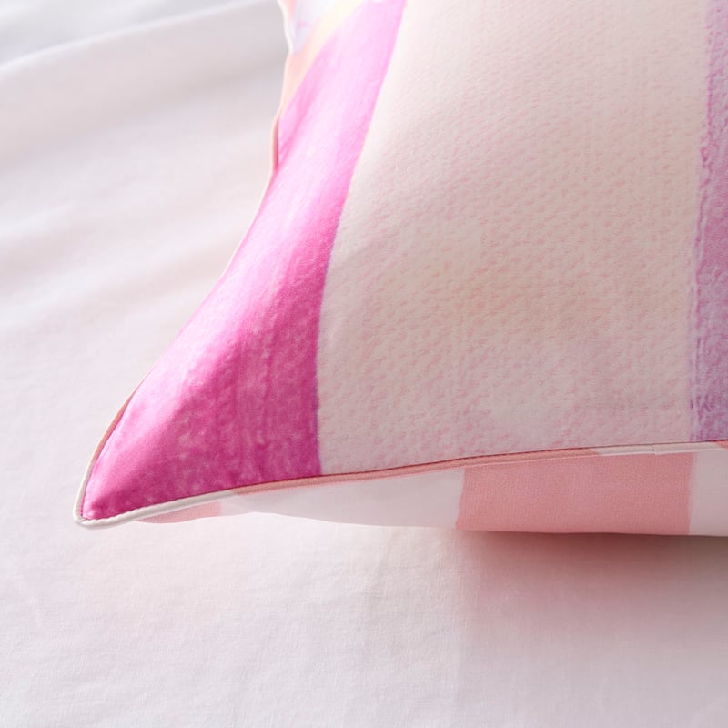 Jade Fisher Tall Poppies Printed Silk Pillowcase