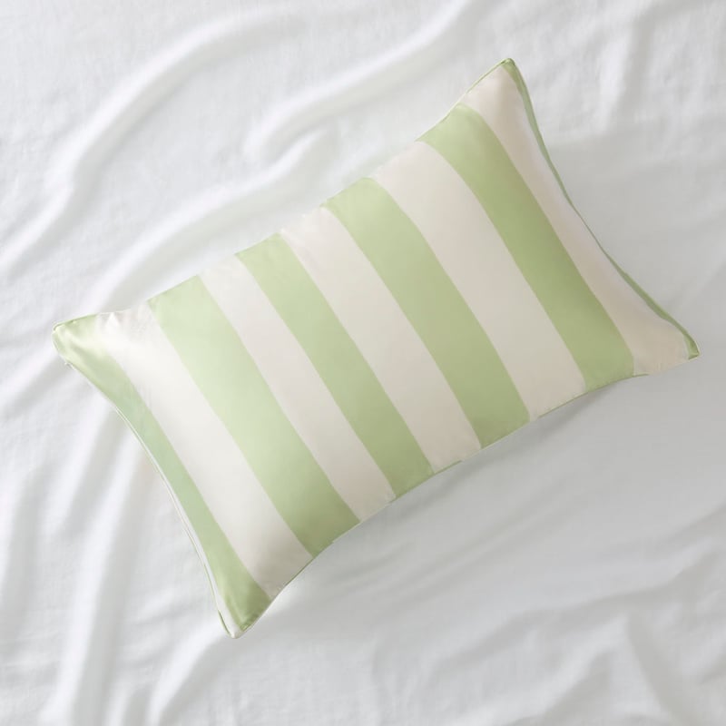 Jade Fisher Sweet Bay Magnolia Printed Silk Pillowcase