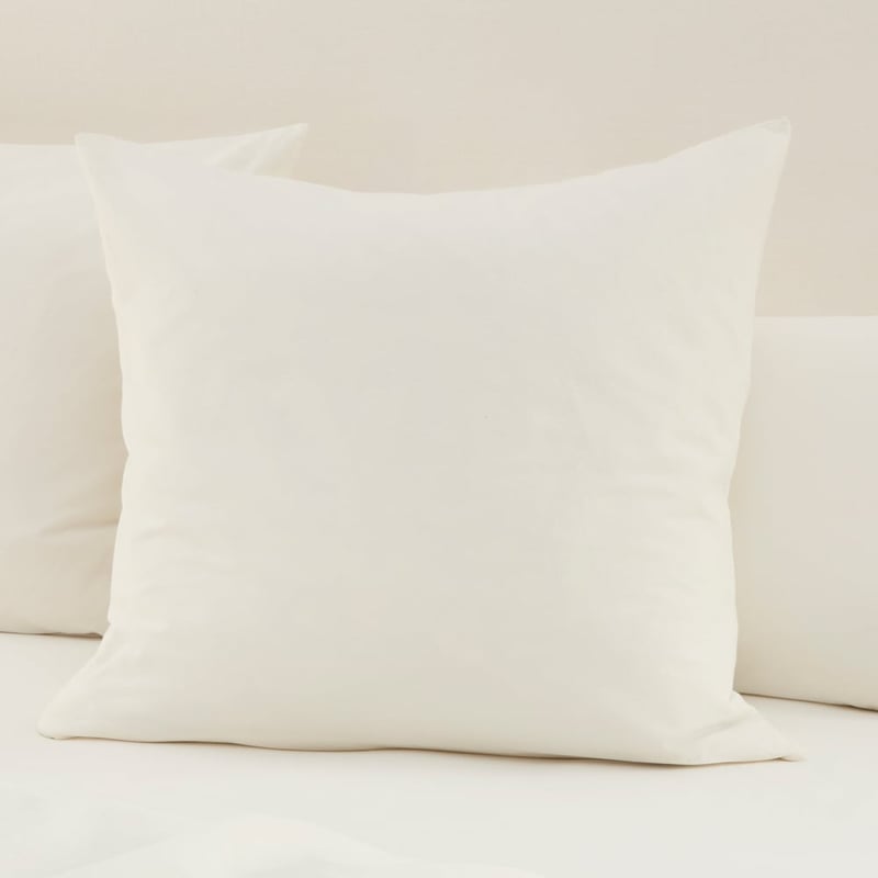 Stonewashed Cotton Coconut Pillowcase