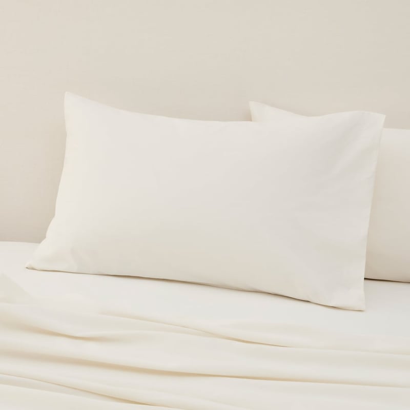 Stonewashed Cotton Coconut Pillowcase